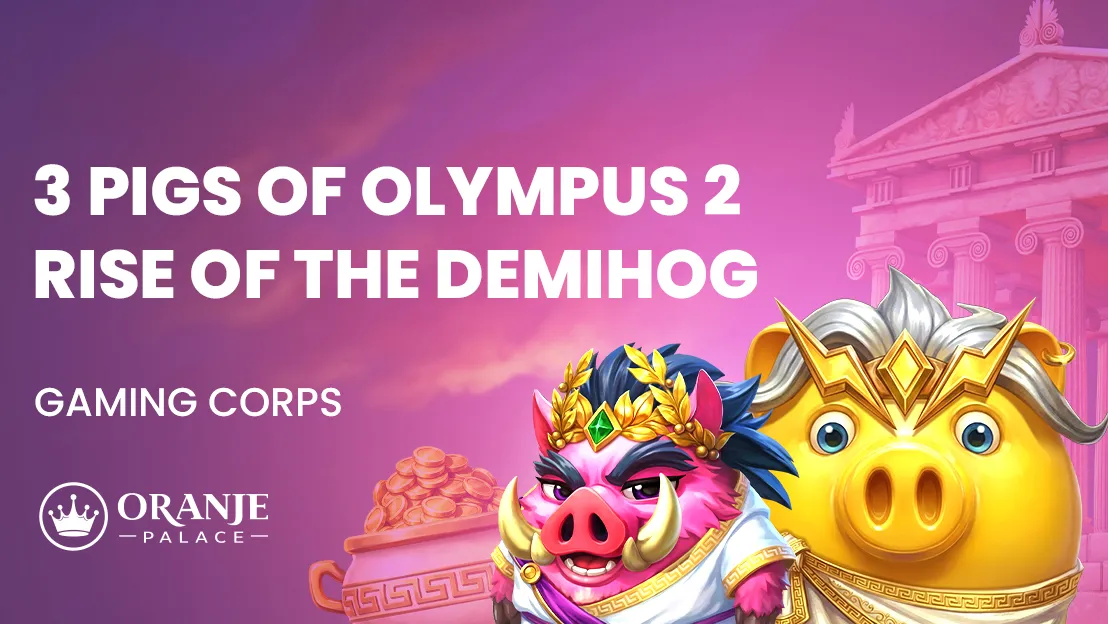 3 Pigs of Olympus 2 Rise of the Demi-Hog Review | New Slot by Gaming Corps