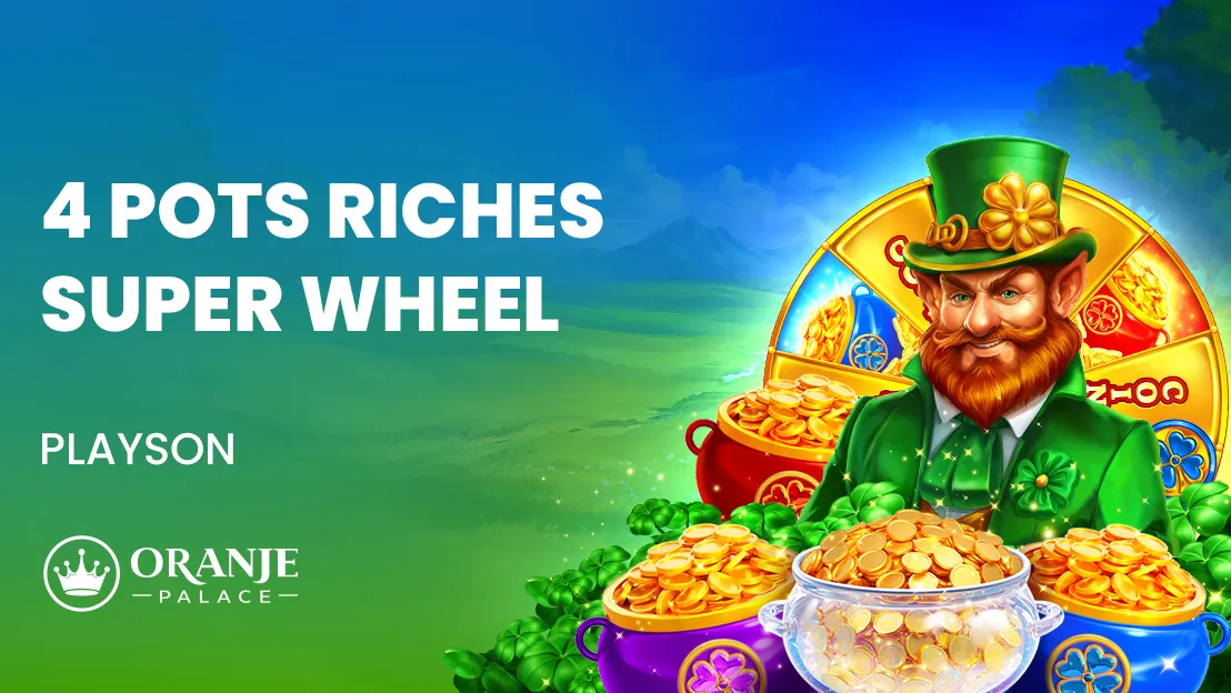 4 Pots Riches: Super Wheel Review | Nieuwe Slot van Playson