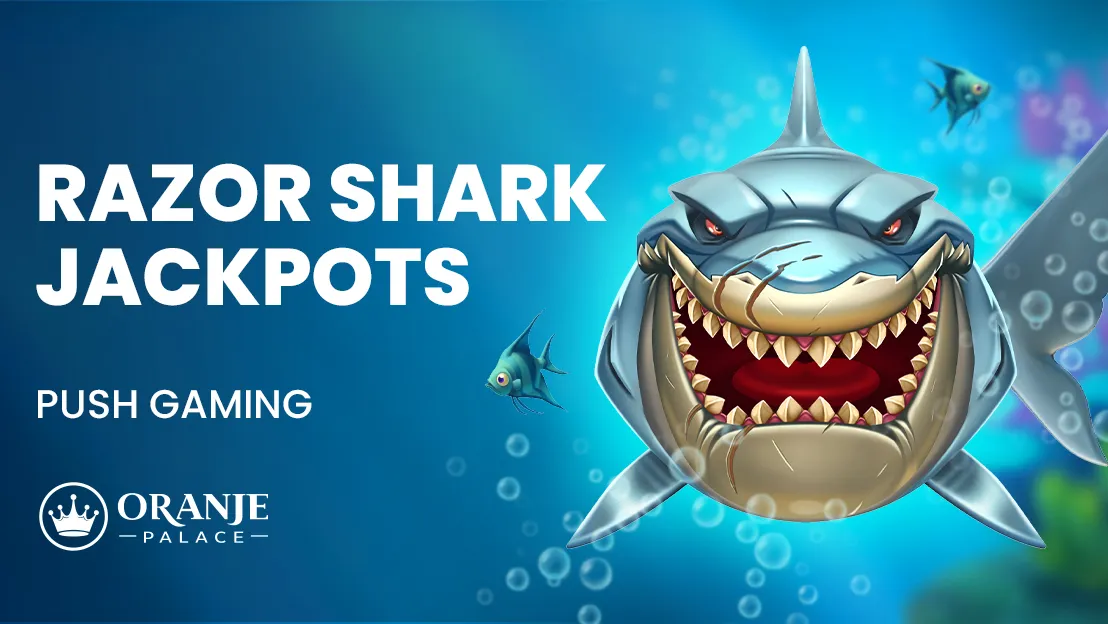 Razor Shark Jackpots | Een nieuwe slot van Push Gaming