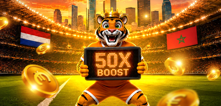Sports Welkomstbonus: 50x Odds Boost