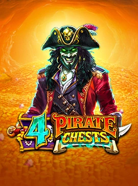 4 Pirate Chests