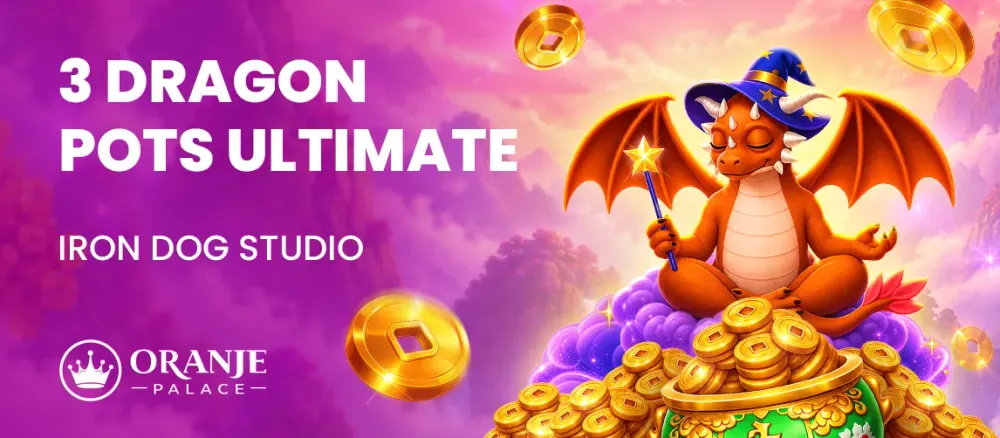 3 Dragon Pots Ultimate review | New slot from Iron Dog Studio
