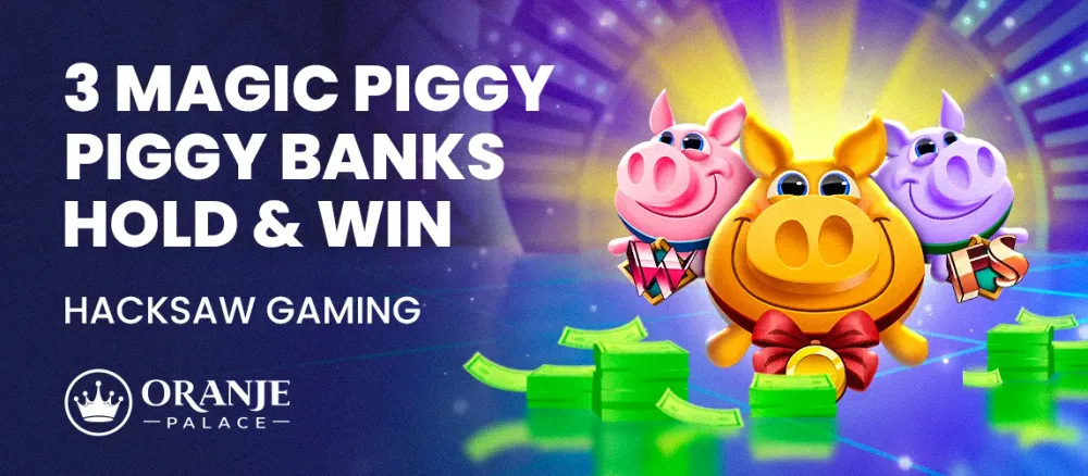 3 Magic Piggy Banks: Hold & Win review | Nieuwe slot van Hacksaw Gaming