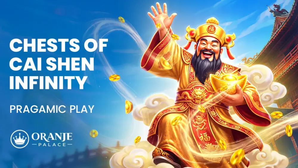Chests of Cai Shen Infinity review | Nieuwe slot van Pragmatic Play | Oranje Palace