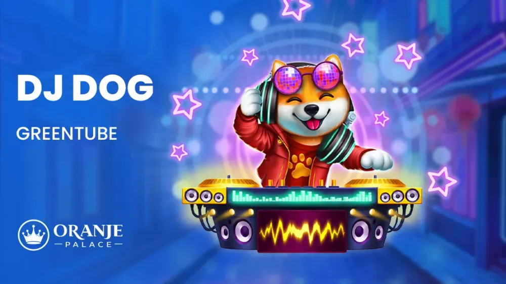 DJ Dog slot review | Greentube videoslot | Oranje Palace
