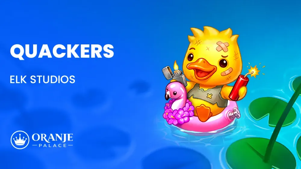Quackers slot review | ELK Studios | Oranje Palace