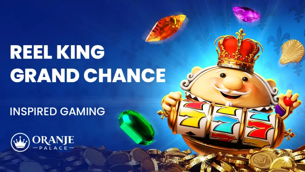 Reel King Grand Chance review | Nieuwe slot van Inspired iGaming | Oranje Palace