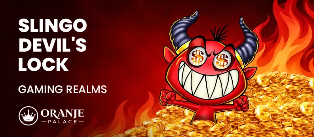 Slingo Devil's Lock review | New game from Gaming Realms | Oranje Palace