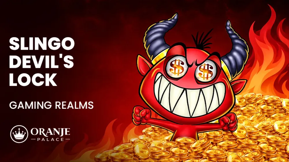 Slingo Devil's Lock review | New game from Gaming Realms | Oranje Palace