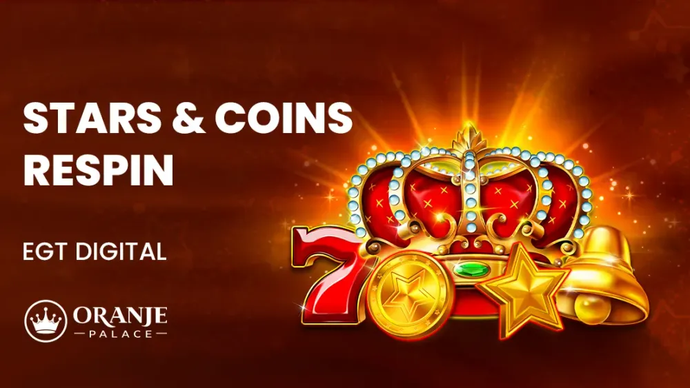 Stars & Coins Respin slot review | EGT Digital | Oranje Palace