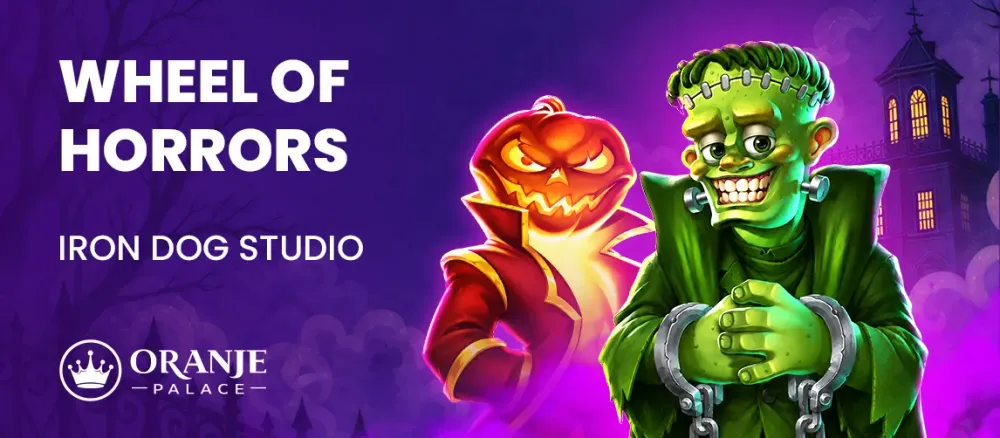Wheel of Horrors review | Nieuwe slot van Iron Dog Studio | Oranje Palace