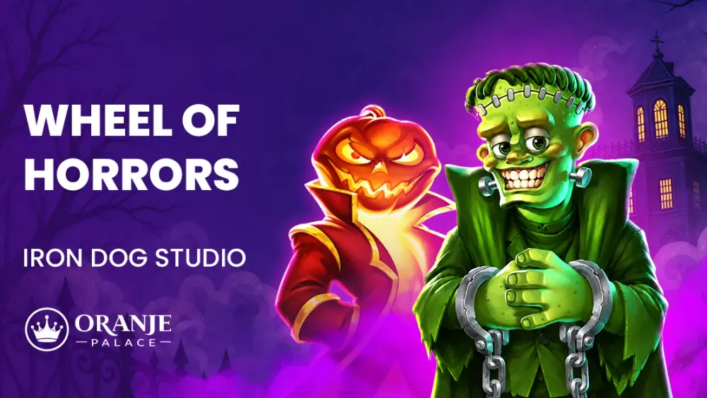 Wheel of Horrors review | Nieuwe slot van Iron Dog Studio | Oranje Palace